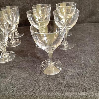 Lot 196  Stemware