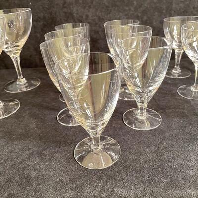Lot 196  Stemware