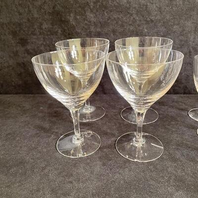 Lot 196  Stemware