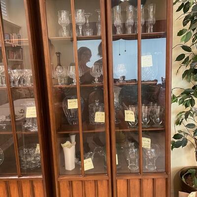 Lot 209  Mid Century China Cabinet
