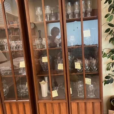 Lot 210  Mid Century China Cabinet
