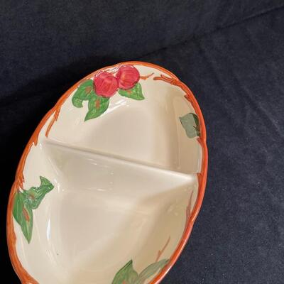 Lot 213  Franciscan Apple Serving Pieces