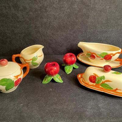 Lot 215  Franciscan Apple Serving Pieces