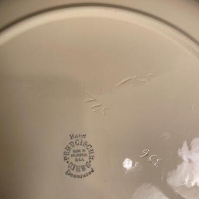 Lot 216  Franciscan Apple Serving Platter