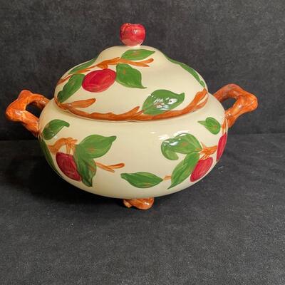 Lot 217  Franciscan Apple Soup Tureen