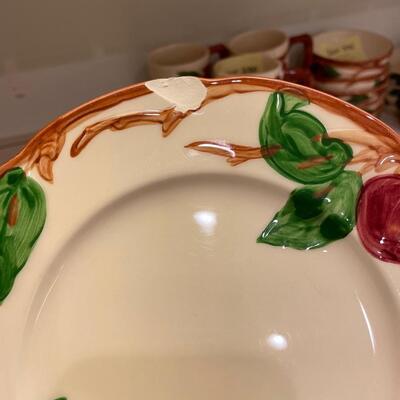 Lot 223  Franciscan Apple Salad Plates