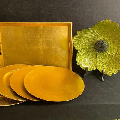 Lot 236  Gold Decor Misc