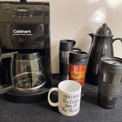 Lot 245  Cuisinart Coffeemaker, etc