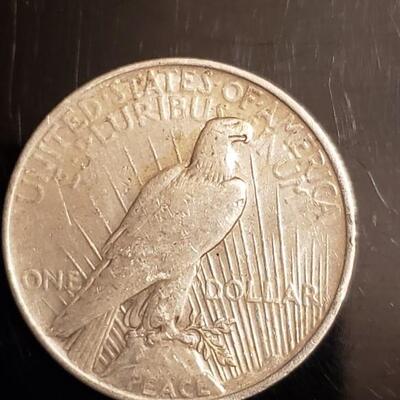 1922 Silver Peace dollar 