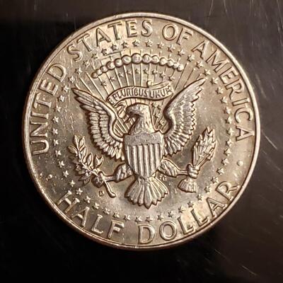 BU 1964 silver  half dollar 