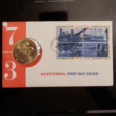 Unopened Bicentennial commemorative coin 