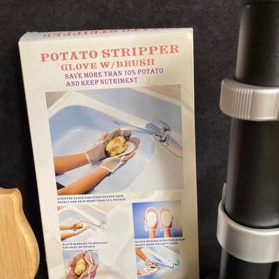 Lot 261 Kitchen Misc with Potato Peeler