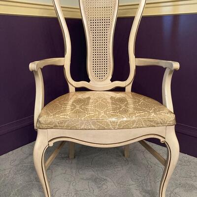 French Provincial Dining Table & 6 Chairs