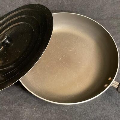 Lot 273  Kitchen Misc with Saute Pan