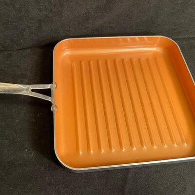 Lot 278  Gotham Steel Grill Pan
