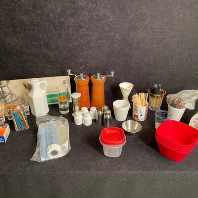 Lot 291  Kitchen Misc with Toothpicks