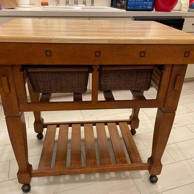 Lot 292  Kitchen Island
