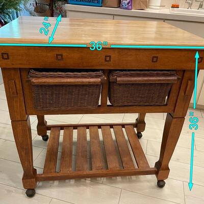 Lot 292  Kitchen Island