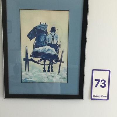 Original Watercolor by Laurel Native William "Bill" Venables Jr.