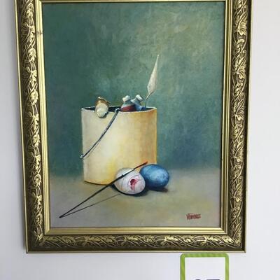 Original Oil  by Laurel Native William "Bill" Venables Jr.