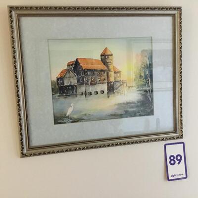 Original Watercolor by Laurel Native William "Bill" Venables Jr.