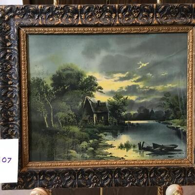 House on the River - not signed