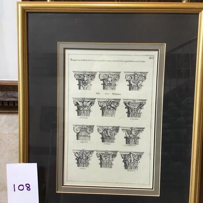 Architectural Columns Print