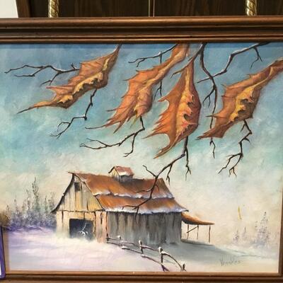 Original Watercolor by Laurel Native William "Bill" Venables Jr.