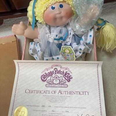 NIB Cabbage Patch Porcelain Collection