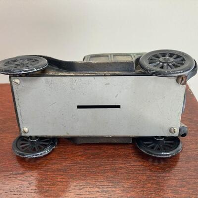 Vintage Bank of Delaware Metal Car Bank