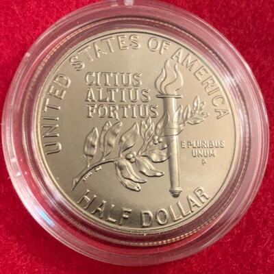 UNCIRCULATED 1992 OLYMPIC HALF DOLLAR 