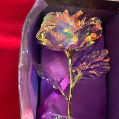  14K PLATED GOLD ROSEâ€¦. JEWELRY 
