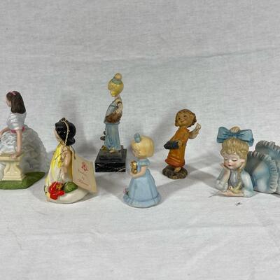 Vintage Lot of Women Girl Lady Figurines