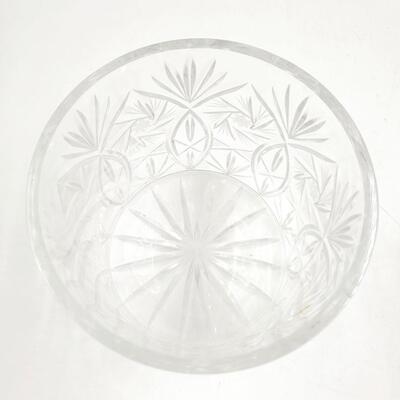 VINTAGE GLASS BISCUIT BARREL/JAR