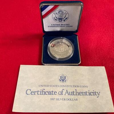 CONGRESS 90% SILVER PROOF  DOLLAR 