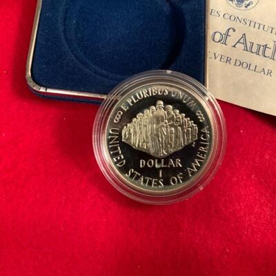 CONGRESS 90% SILVER PROOF  DOLLAR 