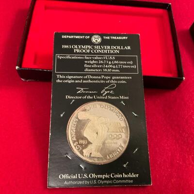 1983 90% PROOF SILVER DOLLAR 