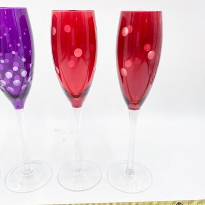 CHAMPAGNE GLASSES LOT #3