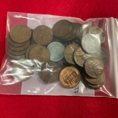 50 WHEAT PENNIES #5