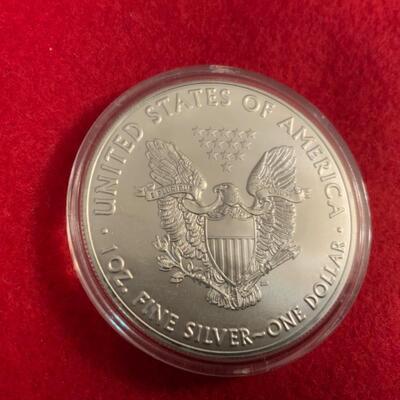  2016 UNCIRCULATED 1 OUNCE .999 SILVER AMERICAN SILVER EAGLE 