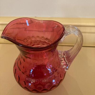 Cranberry Pitcher