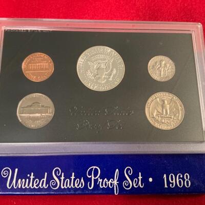 1968 U.S. 40% SILVER PROOF SET 