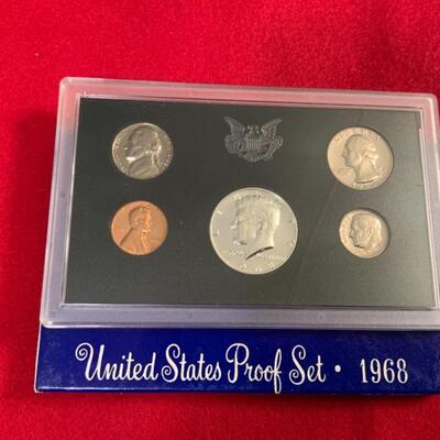 1968 U.S. 40% SILVER PROOF SET 