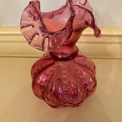 Cranberry Vase