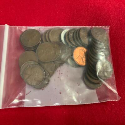 50 WHEAT PENNIES #6