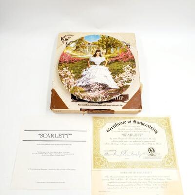 KNOWLES LIMITED EDITION ~ GONE WITH THE WIND~ "SCARLETT"