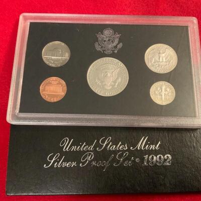 1992 UNITED STATES SILVER PROOF SET