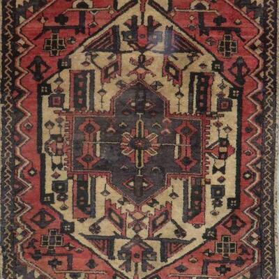 Persian hamedan Vintage Rug 5'8