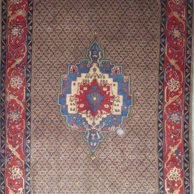 Persian hamedan Vintage Rug 9'2"x4'9", ABC-PER-638, 
"Summer Sale 2021 Clearance!" 
Make an Offer...