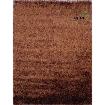 Indian Shaggy design wool/cotton rug 9'x 6', ABCR15925,

